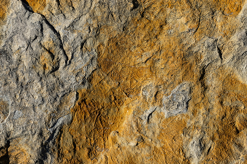 Detail einer Sandsteinoberfläche